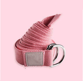 Stretch Yoga Rope Name: Yoga Stretching Belt Material: soft cotton Specifications: 1.83m/2.5m Color: Cherry Blossom Pink/Sky Blue/Rock Grey